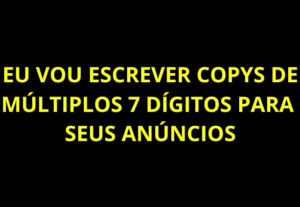 Eu vou escrever uma copy persuasiva para seus anúncios