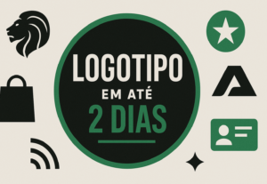 Eu vou Fazer a sua logotipo e você vai pagar 1 e levar 2