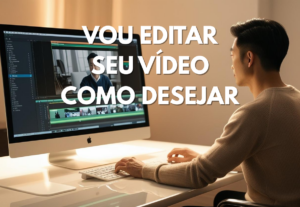 Eu vou editar seu vídeo como desejar.