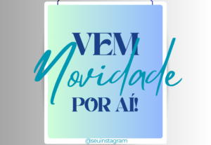 Eu vou fazer seu post caprichado e no menor tempo possível