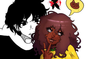 Eu vou desenhar o que você quiser no estilo anime