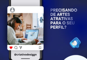 Eu vou Criar sua logo ou arte do poste do seu Instagram
