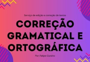 Eu vou revisar e corrigir seus artigos, textos e documentos