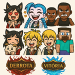 Eu vou criar pacote de emotes para sua twitch ou discord