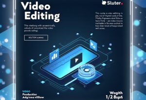 Eu vou editar vídeos e criar artes visuais profissionais