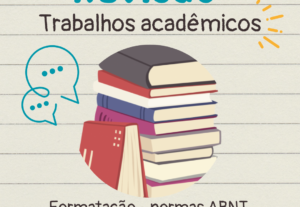 Eu vou corrigir, formatar e fazer revisão de textos.