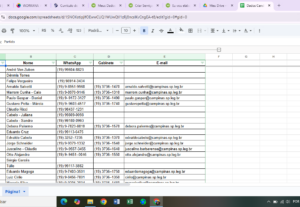 Eu vou criar planilhas, organizar dados e sua agenda.