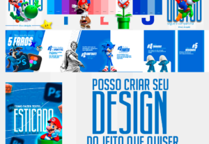 Eu vou Criar Artes Profissionais para você em 24 horas