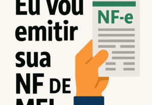 Eu vou emitir sua nota fiscal de Mei