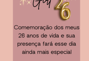 Eu vou criar um convite incrível para seu evento