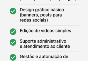 Eu vou realizar edição de videos e fotos