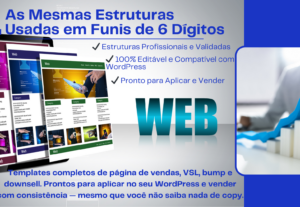 Eu vou te entregar templates que vendem.