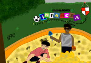 Eu vou  fazer uma arte estilo carton para voce