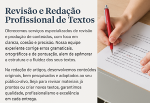 Eu vou fazer Revisão de Textos e Redação de Artigos Profissi...