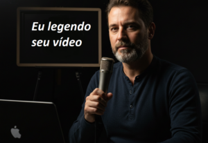 Eu vou legendar o seu vídeo com atenção e clareza