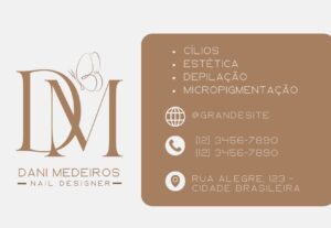 Eu vou criar seu cartão de visitas perfeito