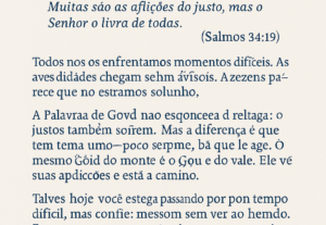 Eu vou Escrever Reflexões e estudos bíblicos.