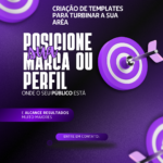 Eu vou criar posts e templates para redes sociais