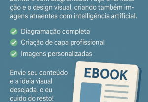 Eu vou Gerar seu eBook com Design Profissional