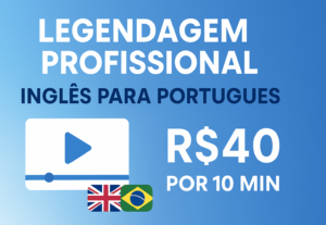 Eu vou legendar seu vídeo do Inglês para o Pt-br em 24 horas...