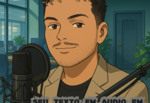Eu vou transformar seu texto em uma locução inspiradora em 1...