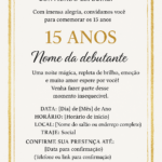 Eu vou Fazer seu convite de casamento e aniversário