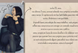 Eu vou editar um vídeo para você.
