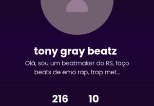 Eu vou mixar sua música, masterizar, criar tags e efeitos.