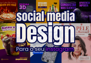 Eu vou Criar posts profissionais para o seu Instagram