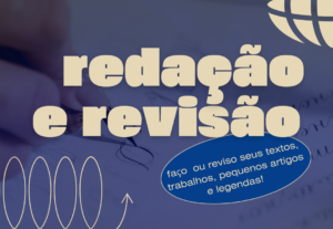 Eu vou escrever ou revisar seu texto, artigo ou legenda.