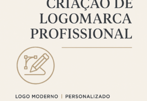 Eu vou entregar um design de logomarca profissional e criati...