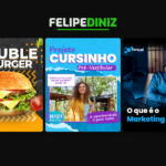 Eu vou fazer 2 posts para suas redes sociais