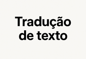 Eu vou traduzir seu texto do inglês para o português