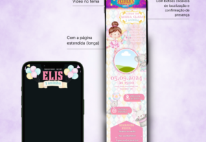 Eu vou fazer o convite para o aniversário do seu baby