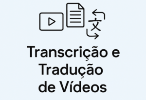 Eu vou Transcrever vídeos ou áudios para texto com rapidez .
