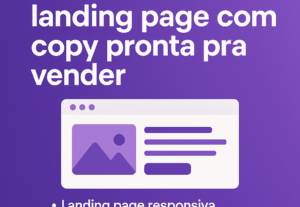 Eu vou criar uma landing page com copy persuasiva
