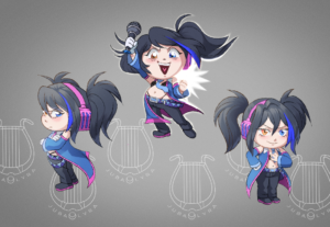 Eu vou desenhar o chibi que desejar