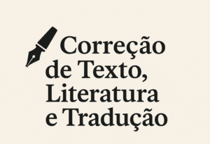 Eu vou oferecer serviços especializados de correção de texto...