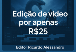 Eu vou fazer edição de video para você Shorts,reels,youtube
