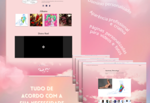 Eu vou criar o seu site-portfólio no Wix