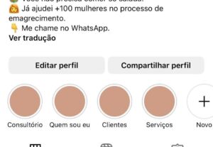 Eu vou criar uma pagina profissional para instagram