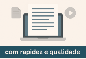Eu vou Digitar seus textos, PDFs com rapidez