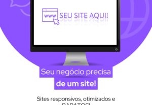 Eu vou fazer seu site / landing page