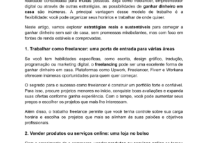 Eu vou criar um artigo para seu blog/rede social