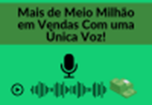 Eu vou fazer a locução das suas copys