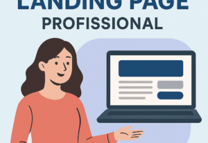 Eu vou fazer sua landing page - página de vendas