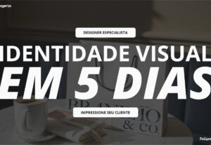 Eu vou fazer sua identidade visual profissional em até 5 dia...