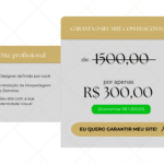 Eu vou fazer um site para a sua empresa