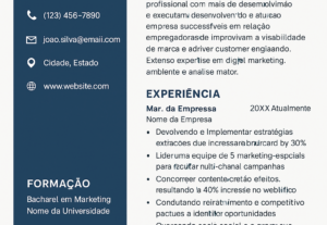Eu vou criar um currículo atrativo