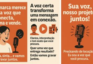 Eu vou gravar qualquer áudio que você precise